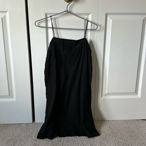 NWT Black Linen Dress